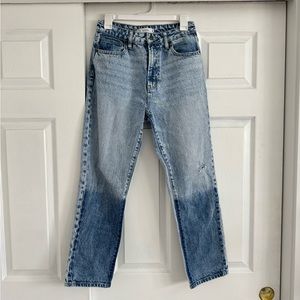 Shop Zoco Dip Low Two Tone Denim size 27